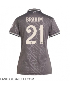 Real Madrid Brahim Diaz #21 Tricou Fotbal Replică 2024-25 Femei Treilea